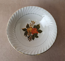 Load image into Gallery viewer, Enoch Wedgwood Tunstall English Harvest Dessert Dish bowl , Vintage Fruit Patter
