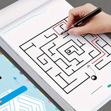 Load image into Gallery viewer, Children&#39;s Concentration Maze Training Book Student Thinking Development ame Puzzle Intelligence Development Toy, Maze Game Book
