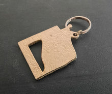 Load image into Gallery viewer, Vintage Niagara Falls Canada Flag Keychain Enamel Maple Leaf Souvenir Key Ring

