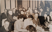 Load image into Gallery viewer, Antique Vintage Photograph | Group Party Dining Scene | Sepia Photo 14.2cm x 9cm
