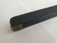 Load image into Gallery viewer, Vintage Brass / Wood Spirit Level, Marked TS Stacey, Vintage Measuring Tool
