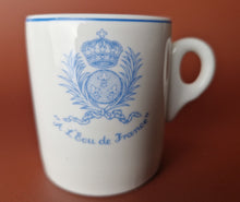 Load image into Gallery viewer, Vintage Wedgwood Hoteware Small Ceramic Cup / Mug , A L, Ecu de France (With the shield of France
