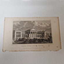 Load image into Gallery viewer, Vintage Book Plate Print: The London Orphan Asylum, Clapton Engraving by H.W. Bond, 1828 after T.H.
