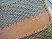 Load image into Gallery viewer, Vintage Charles Jourdan Actif Paris Leather &amp; Canvas Briefcase Document Bag
