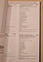 Load image into Gallery viewer, The West Lancashire Masonic Calendar 2004 - 2005 Edition
