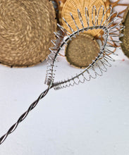 Load image into Gallery viewer, Vintage Probus Fackelmann Lichfield Coil Rim Whisk Whip Stainless Steel Brown Plastic Handle
