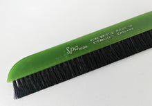 Load image into Gallery viewer, Vintage SPD Pure Bristle Clothes Brush Green Made in England 14.5cm Grooming
