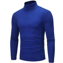 Load image into Gallery viewer, Thermal Underwear Tops Men Spring Clothes Thermal Shirt Autumn Men&#39;s Winter Tights High Neck Thin Slim Fit Long Sleeve T-shirt

