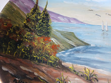 Load image into Gallery viewer, Hand Painted Zakynthos Greece Decorative Wall Plate Coastal Landscape 27cm
