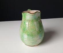 Load image into Gallery viewer, Govancroft Glasgow Green Spongeware Pottery Jug Pitcher Vintage Scottish

