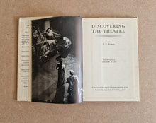 Load image into Gallery viewer, Discovering The Theatre C.V. Burgess Hardback 1960 Ex-library Copy Vintage Book
