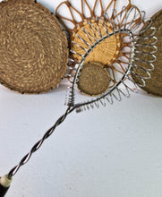 Load image into Gallery viewer, Vintage Probus Fackelmann Lichfield Coil Rim Whisk Whip Stainless Steel Brown Plastic Handle
