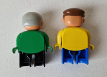 Load image into Gallery viewer, Vintage Lego Duplo Lot - 5 Old Style Duplo Figures Toys
