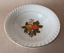Load image into Gallery viewer, Enoch Wedgwood Tunstall English Harvest Dessert Dish bowl , Vintage Fruit Patter
