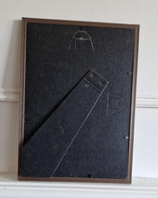 Load image into Gallery viewer, Vintage Book Plate Print Picture Frame Old News Paper Page Print in Wooden Frame
