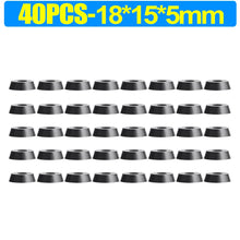 Load image into Gallery viewer, 8/80Pcs Rubber Pads Floor Protectors Non-slip Cutting Board Furniture Bumper Gasket Table Chair Leg Cover Furniture Hardware Mat
