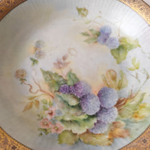 Load image into Gallery viewer, Vintage Bareuther Bavaria Waldsassen Doris Maxwell Serving Bowl Floral Berries
