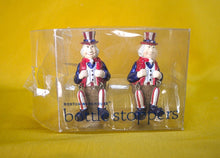 Load image into Gallery viewer, 2 x Boston warehouse bottle stoppers American theme, new ,never used

