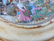 Load image into Gallery viewer, Royal Worcester Fine Bone China Cathedral Market Wall Plate Framed 28.5cm
