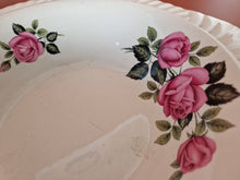 Load image into Gallery viewer, Staffs Teaset Co Ltd Ceramic Pink Rose Flower Bowl , Plex St Pottery Tunstall
