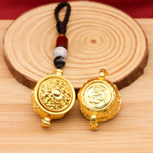 Load image into Gallery viewer, Chinese Style Zodiac Cornucopia Keychain Rotatable Special Pattern Chinese Style Lucky Pendant Crafts Exquisite
