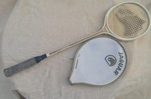 Load image into Gallery viewer, Vintage Jaguar Lady Vitesse Professional Squash Racket with Original Cover 69cm
