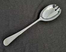 Load image into Gallery viewer, Vintage England Chromium Plated Stainless Salad Serving Spoon
