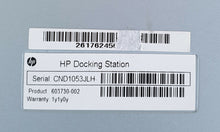 Load image into Gallery viewer, HP 2400 Series Docking Station HSTNN-C14X
