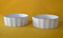 Load image into Gallery viewer, 2 x Royal Worcester Evesham Gold Ramekin / Single Portion Flan Dish Apple Autumn
