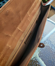 Load image into Gallery viewer, Vintage Charles Jourdan Actif Paris Leather &amp; Canvas Briefcase Document Bag
