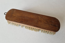 Load image into Gallery viewer, Vintage Bristle Wooden Handle  Shoe Boot Polishing Brush British hanging loop

