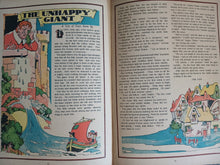 Load image into Gallery viewer, Vintage The Unhappy Giant Double Page Book Print Fairy Tale Illustration 35x25.5
