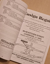 Load image into Gallery viewer, The West Lancashire Masonic Calendar 2003 - 2004 Edition
