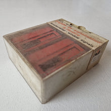 Load image into Gallery viewer, Vintage Flambo Filling Cabinet Window Signals Indexing Part Metal Red Colour
