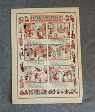 Load image into Gallery viewer, Vintage Peter and Peggy Cricket Match in the Jungle Book Print 35 x 25.5cm
