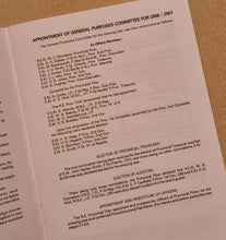 Load image into Gallery viewer, Calendar Of The Priory Of Lancashire 2006 - 2007 , Masonic Information Guide
