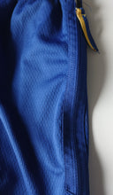 Load image into Gallery viewer, Nike Golden State Warriors NBA Basketball Shorts Blue Yellow Size XL 18-20
