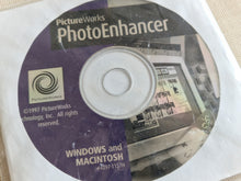 Load image into Gallery viewer, Vintage 1997 Software PictureWorks PhotoEnhancer - vintage, retro Windows &amp; Mac
