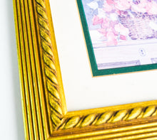 Load image into Gallery viewer, Vintage &#39;Sweet Peas&#39; By Adelene Fletcher - Framed Print (22cm X 22cm Inc Frame) -flowers
