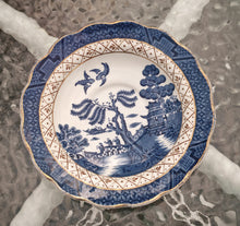 Load image into Gallery viewer, Booths Real Old Willow Saucer – Blue &amp; White Transferware Made in England – 16cm

