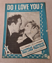 Load image into Gallery viewer, Do I Love You from Maytime in Mayfair vintage sheet music
