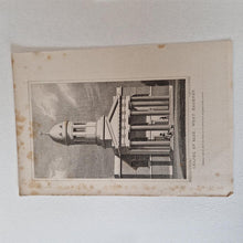 Load image into Gallery viewer, Vintage Book Plate Print Engraving 19th century engraving titled Chapel of ease West Hackney Drawn B
