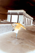 Load image into Gallery viewer, Vintage Kodak Kodachrome Slide Negative, Lady Dancing On Street, Blackpool 1990
