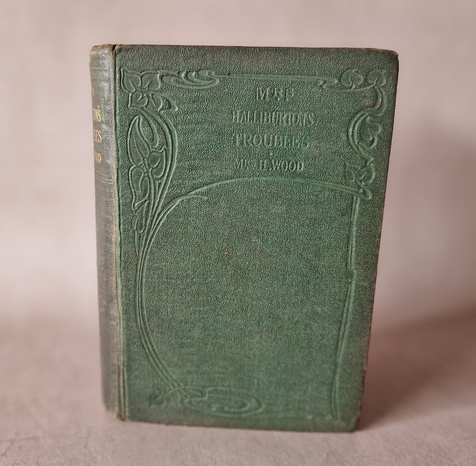 Mrs Halliburton's Troubles by Mrs Henry Wood - Hardback Vintage Book
