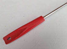 Load image into Gallery viewer, 50s 60s Vintage Retro Skyline Red Plastic Handle Kitchen Utensil Meat Fork
