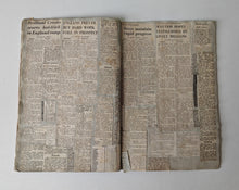 Load image into Gallery viewer, Vintage Silverline Sports Scrapbook  Football Articles and Photos from the 1980s
