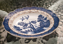 Load image into Gallery viewer, Booths Real Old Willow Saucer – Blue &amp; White Transferware Made in England – 16cm
