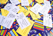 Load image into Gallery viewer, 140 Random Games Cards: Pictionary Question Card &amp; Others, Ideal for arts and crafts
