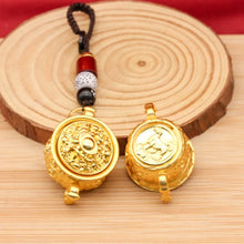 Load image into Gallery viewer, Chinese Style Zodiac Cornucopia Keychain Rotatable Special Pattern Chinese Style Lucky Pendant Crafts Exquisite
