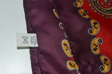 Load image into Gallery viewer, Vintage Ladies Headscarf Mixed Colours Paisley Patterns. 100% Polyester
